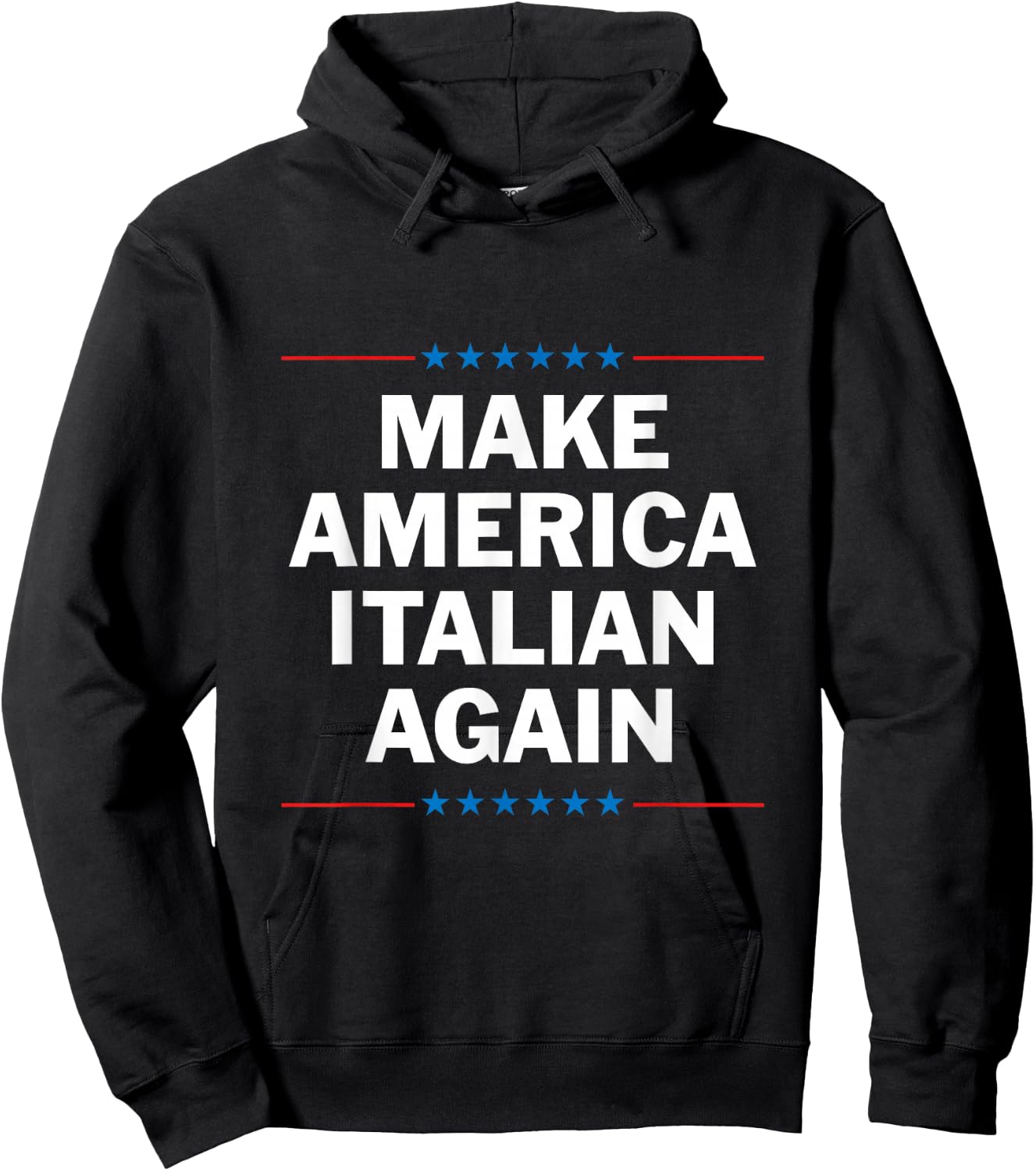 Make America Italian Again Hoodie - Hoodie | Black
