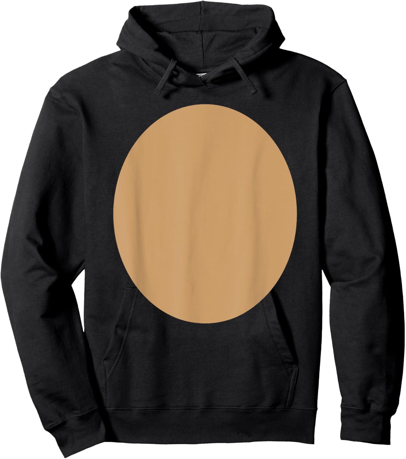 Animal Belly Costume Brown Dog Cat Reindeer Fur Shirt Men Women Kids Hoodie - Hoodie | Black