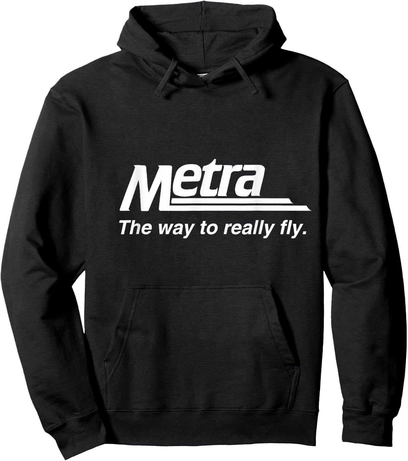 Metra - The way to really fly. Hoodie - Hoodie | Black