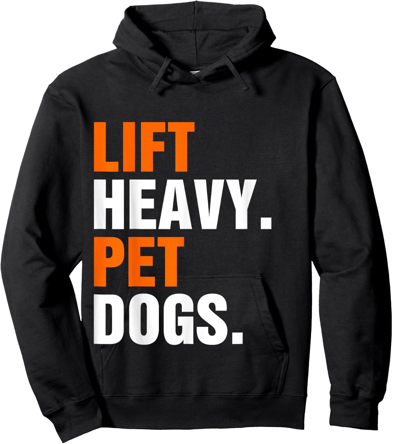 Lift Heavy Pet Dogs Hoodie - Hoodie | Black