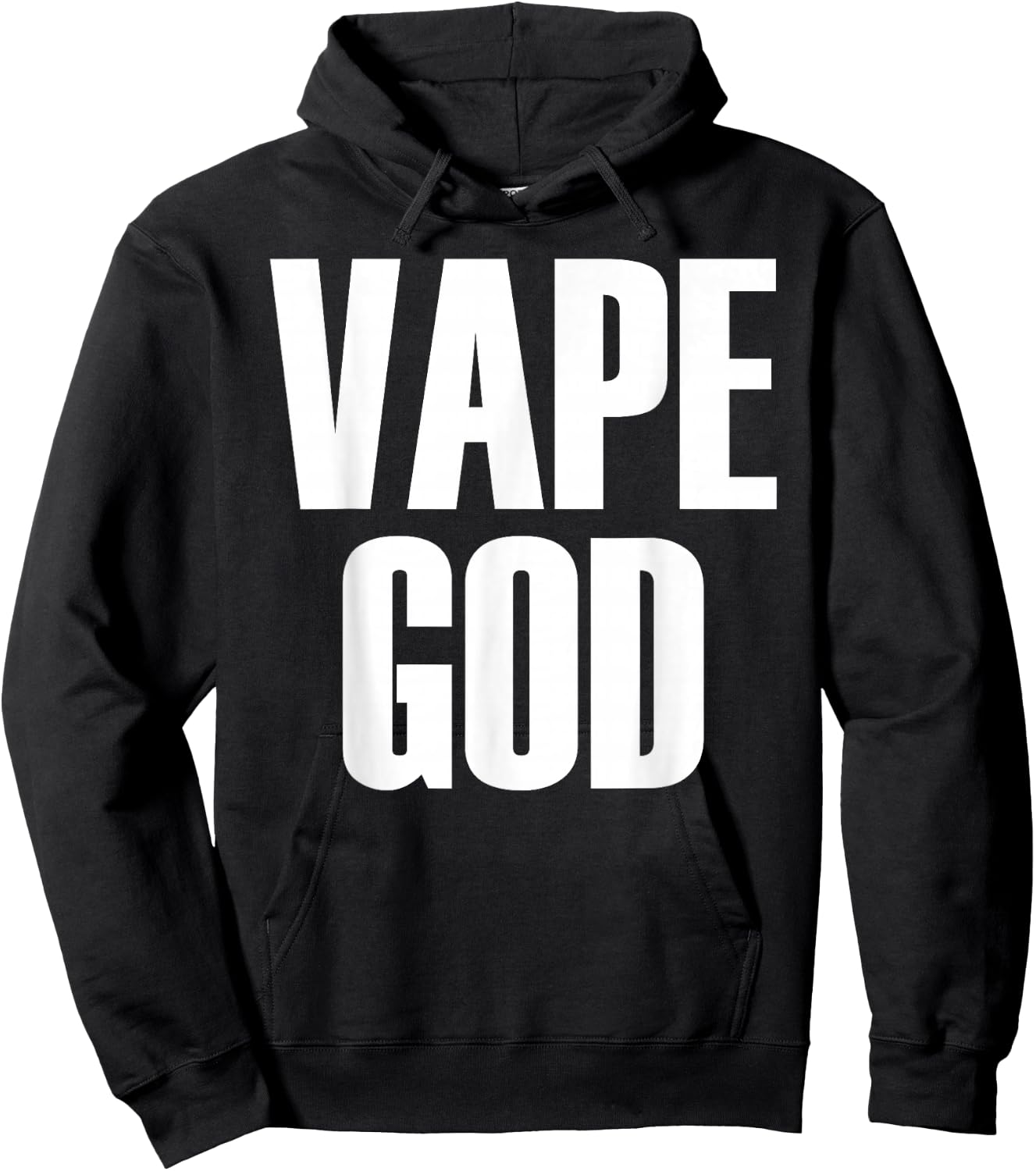 Vape God Dank Meme Funny Vape Nation Novelty Hoodie - Hoodie | Black