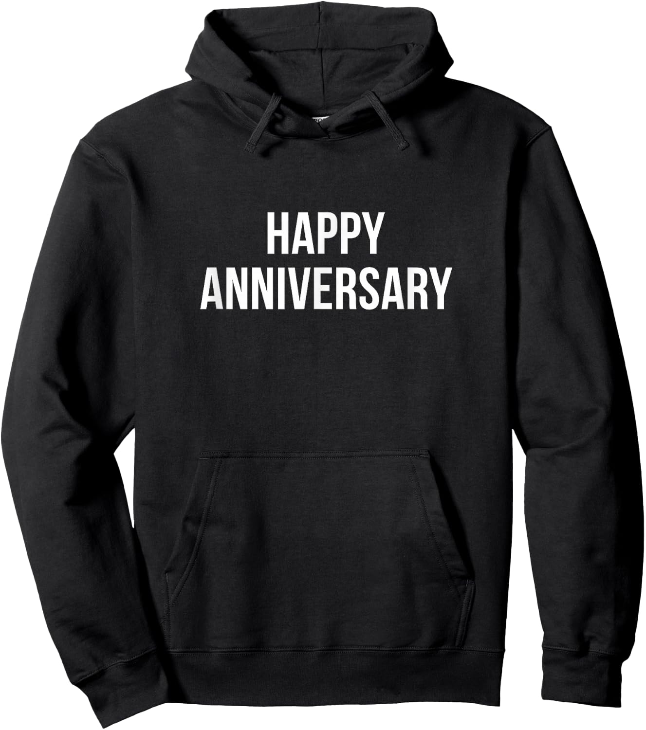 Happy Anniversary Hoodie - Hoodie | Black