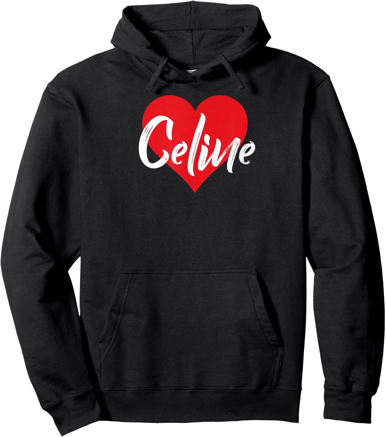 I Love Celine First Name I Heart Named Hoodie - Hoodie | Black