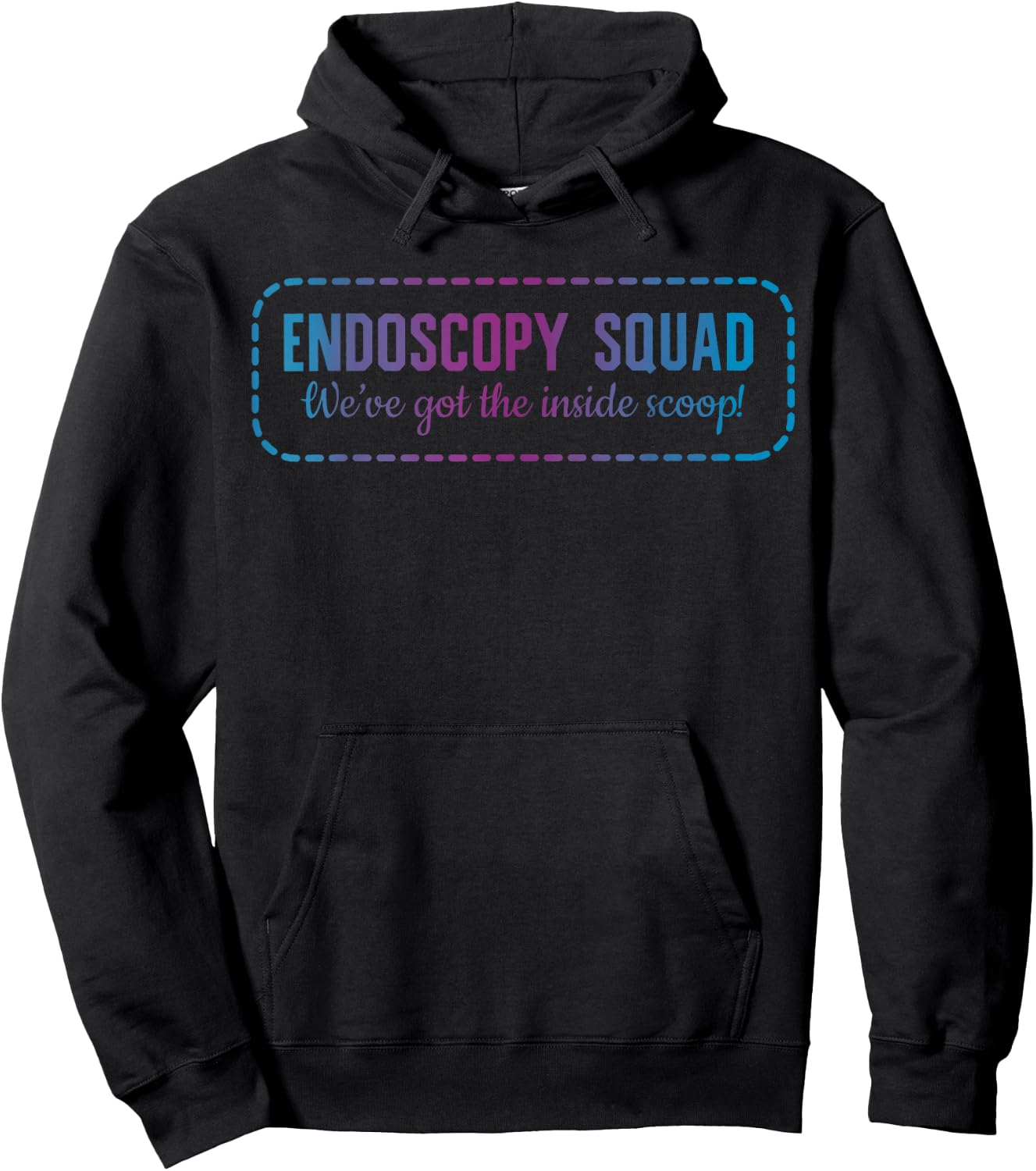 Endoscopy Squad Nurse Gastrointestinal Endoscopy Tech Hoodie - Hoodie | Black