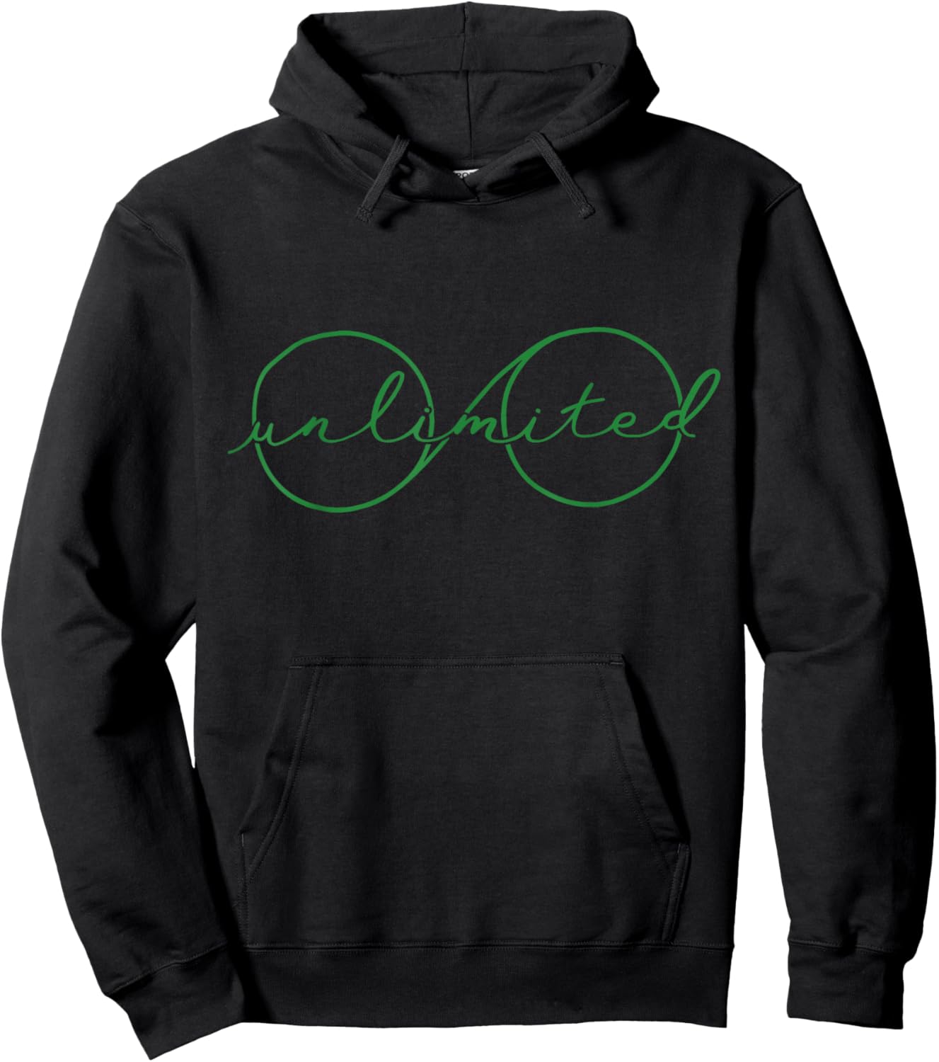 Unlimited Glasses Green Good Witch Bad Witch Hoodie - Hoodie | Black