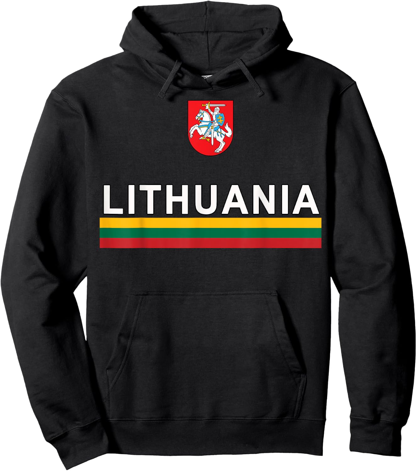 Lithuania - National Cultural Hoodie - Hoodie | Black