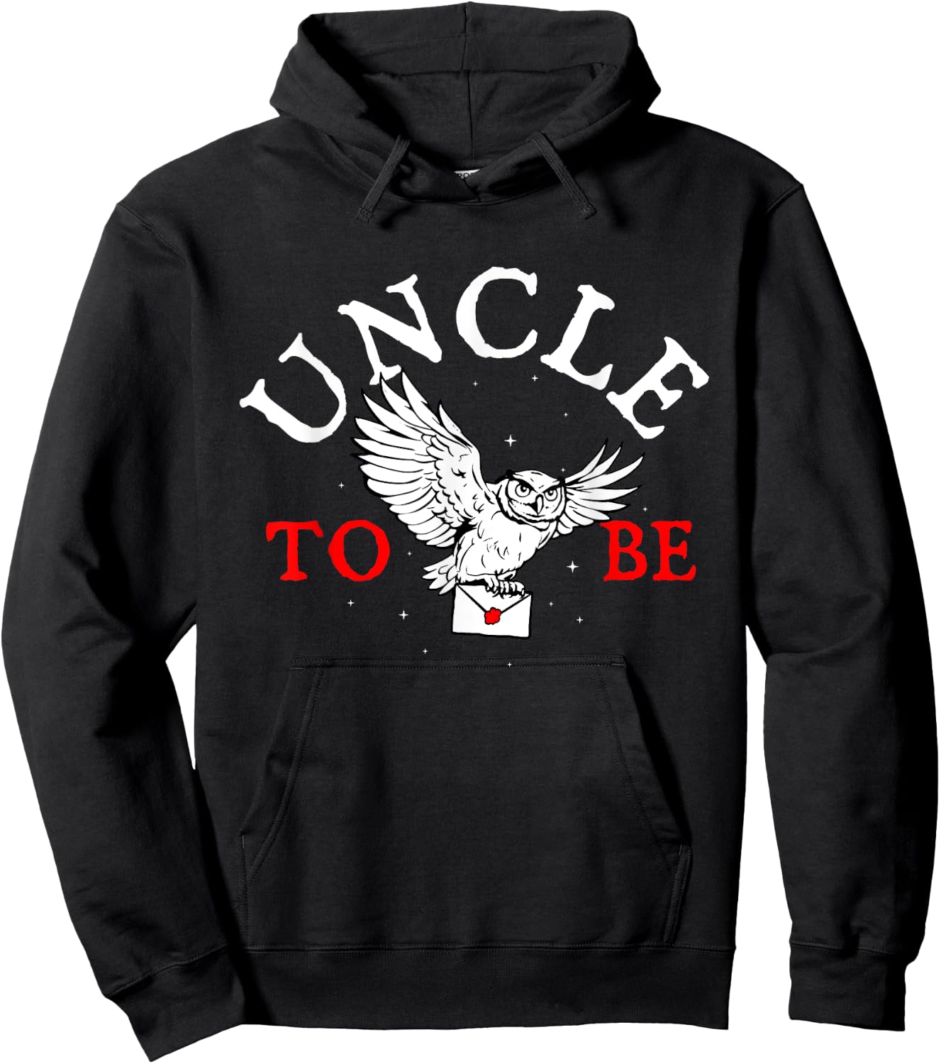 Uncle To Be - Gender Reveal Party Baby Shower Pregnancy Hoodie - Hoodie | Black
