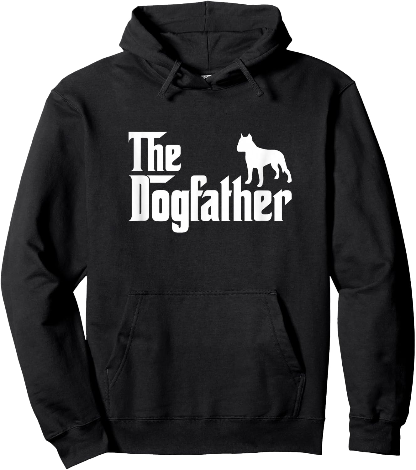 American Staffordshire Terrier Amstaff The DogFather Hoodie - Hoodie | Black