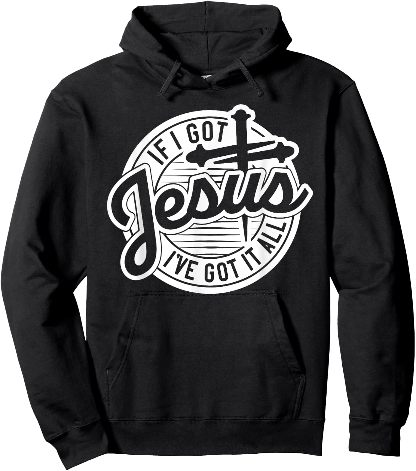 If I Got Jesus, I've Got It All Hoodie - Hoodie | Black