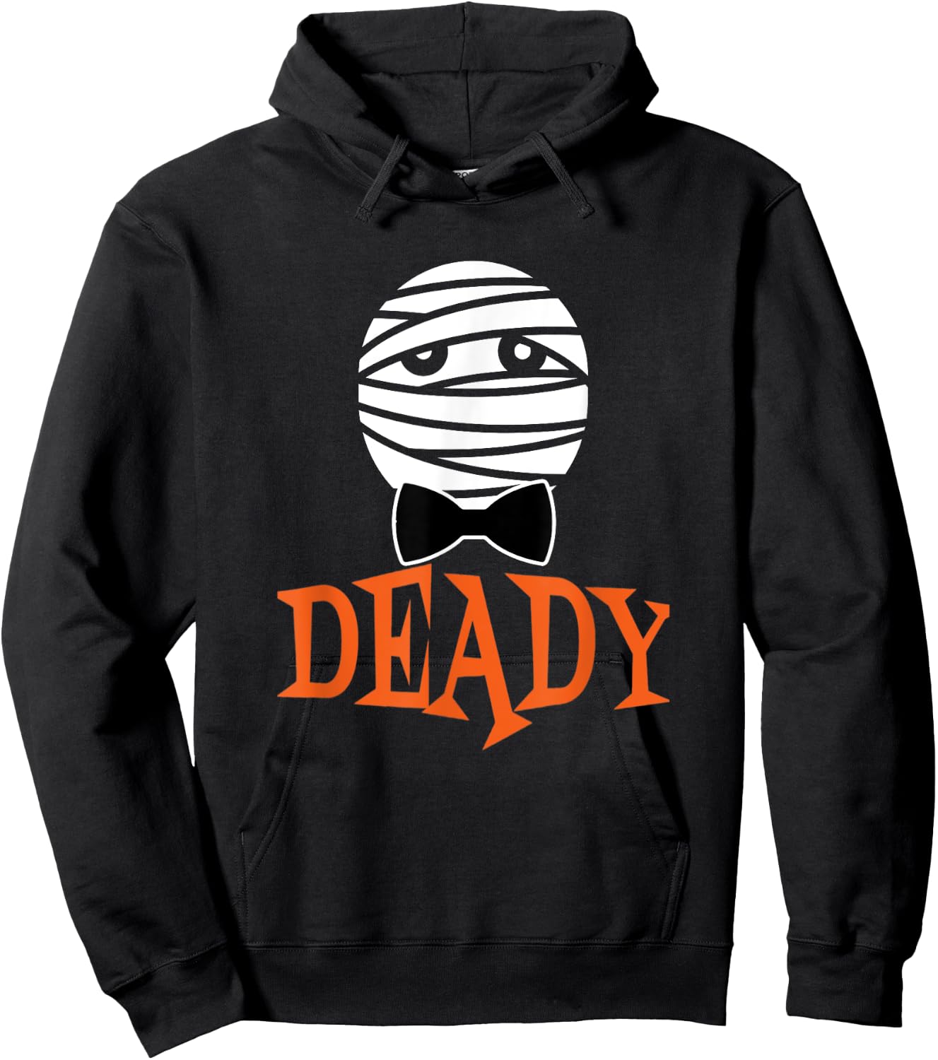 Deady Mummy Halloween Dad Hoodie - Hoodie | Black