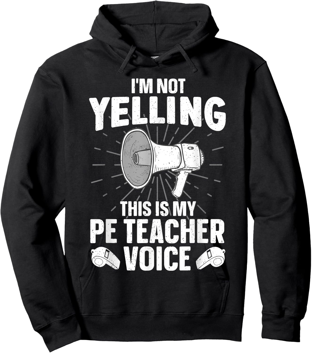PE Teacher Art Women Physical Education Gym Teacher Hoodie - Hoodie | Black