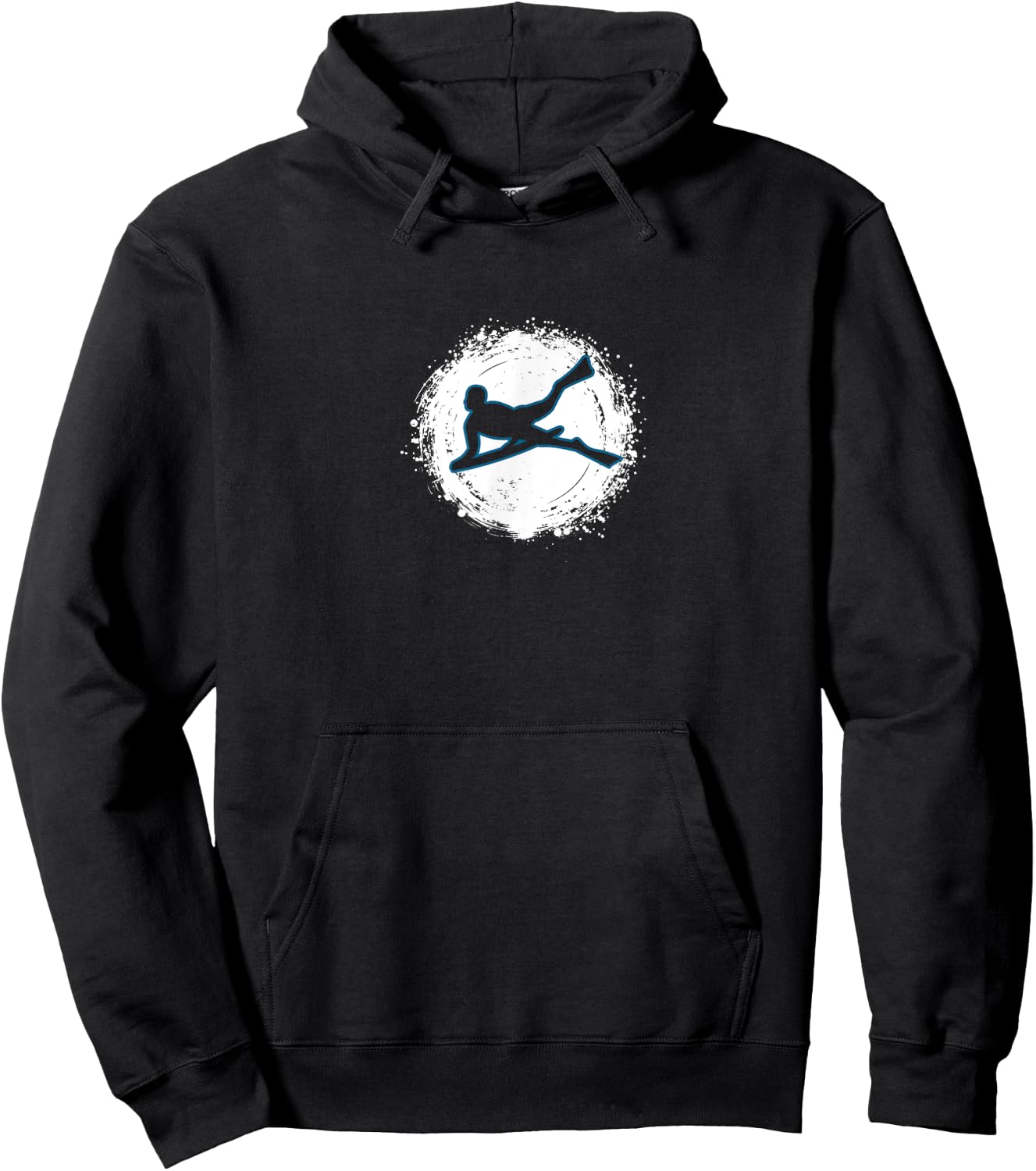 Minimalist Bodyboard Vintage Bodyboarding Graphic Hoodie - Hoodie | Black