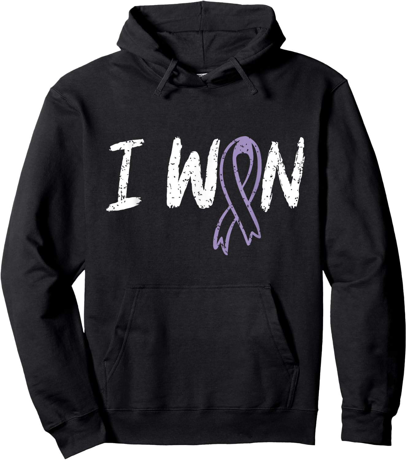 Cancer Warriors co Testicular Cancer Survivor I Won - Men's Black Classic Fit Short Sleeve - Small Hoodie - Hoodie | Black