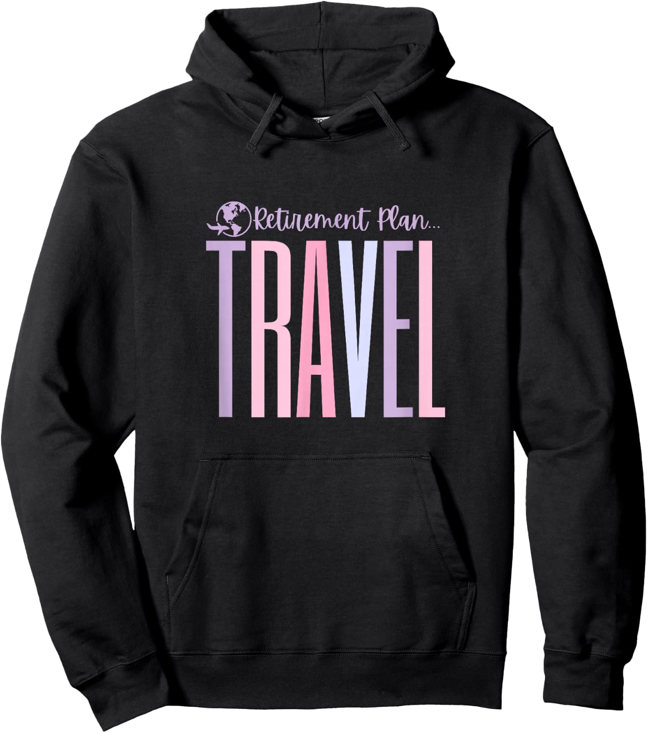 Travel in Retirement - Traveling Retired Tops, & Gear Hoodie - Hoodie | Black