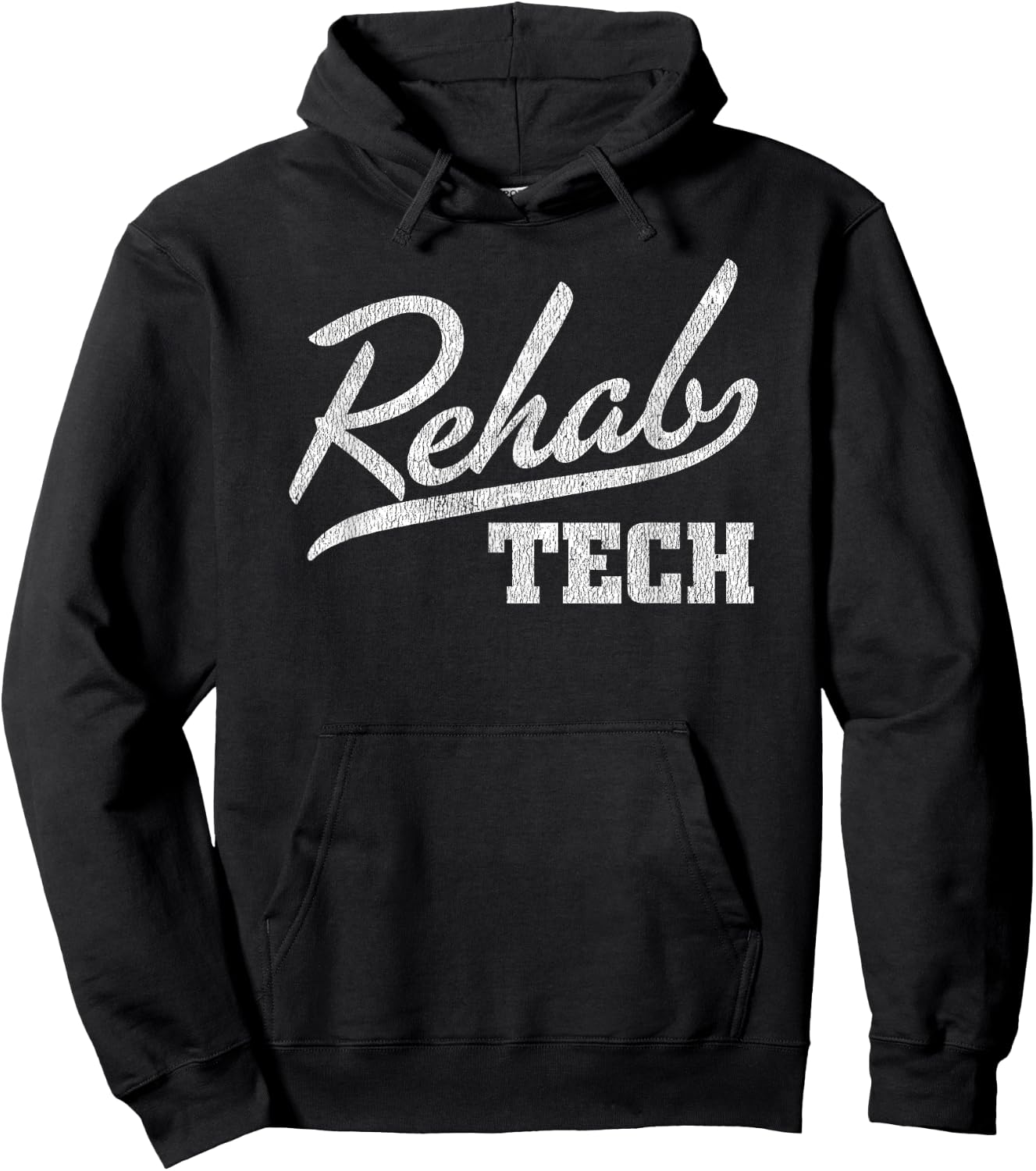 Rehabilitation Technician Gift Rehab Tech Hoodie - Hoodie | Black