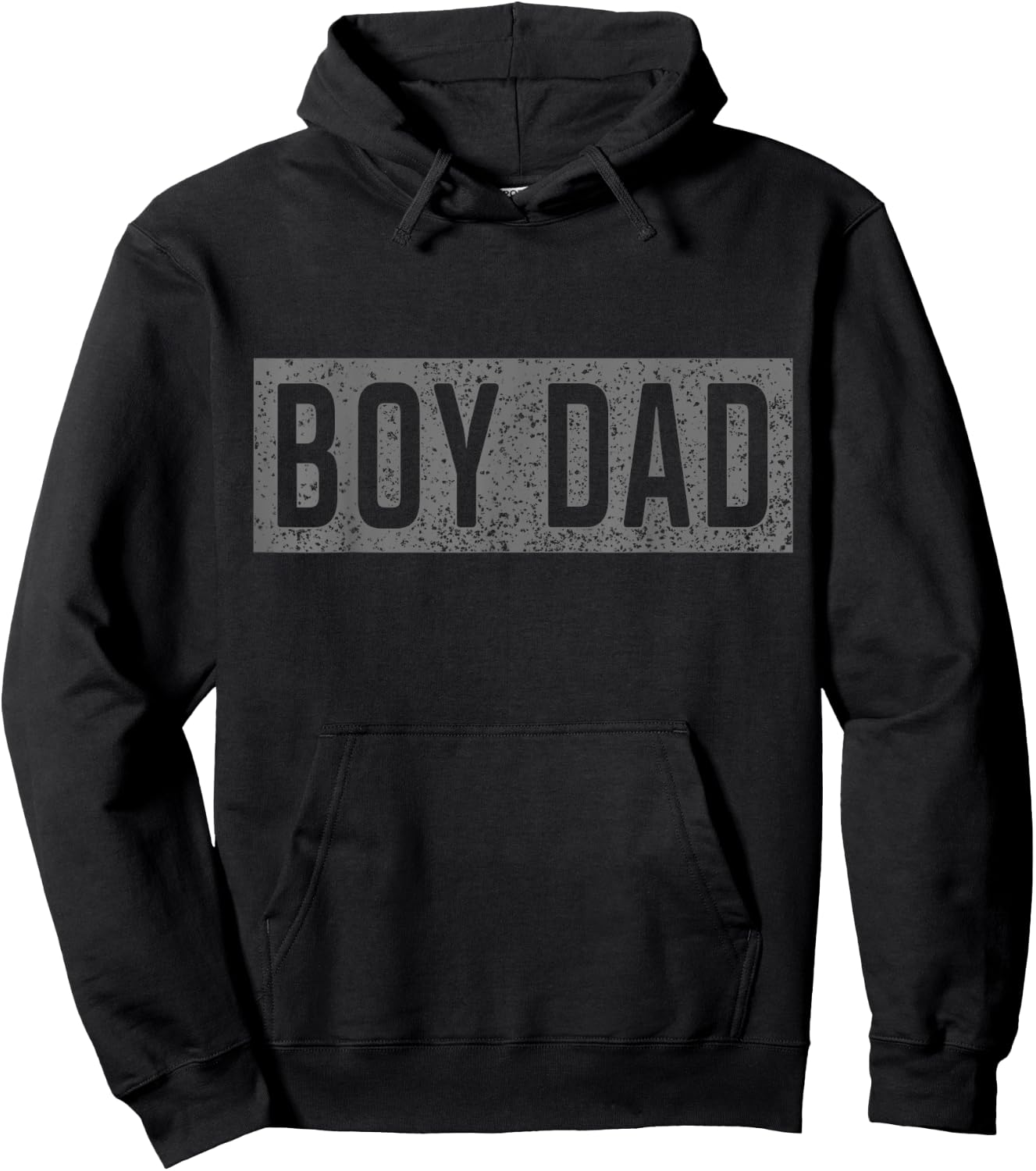 Proud Dad Of A Boy Funny Shirt For Dad Fathers Day Hoodie - Hoodie | Black