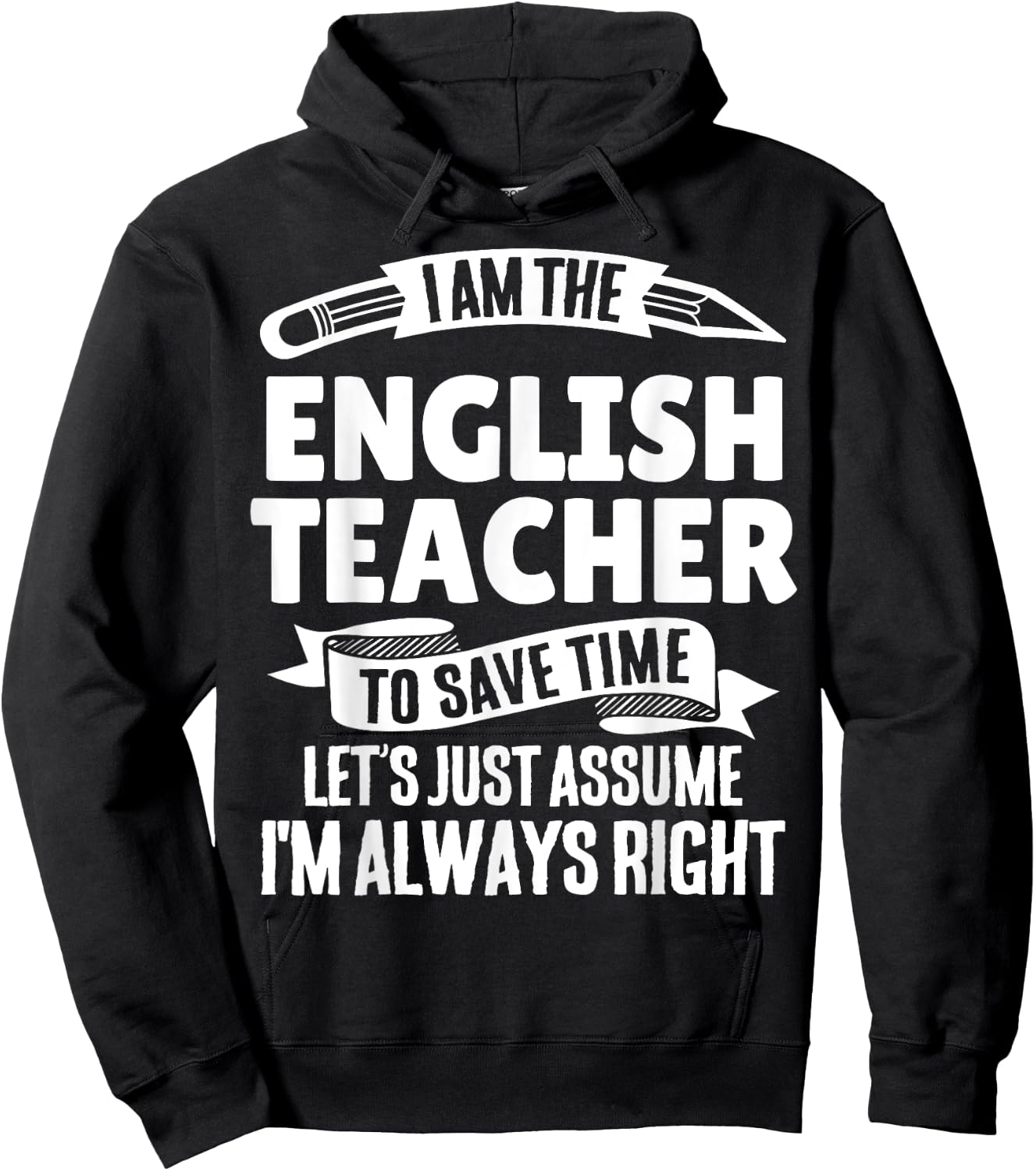 English Teacher - Of Course I'm Awesome! Women Hoodie - Hoodie | Black
