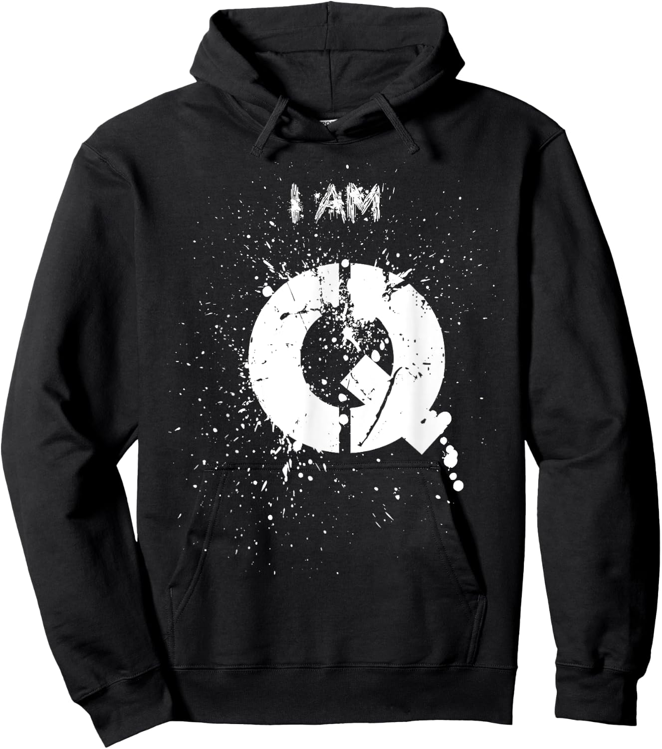 Unicorns and A-holes - Nerd Stuff i am q Hoodie - Hoodie | Black