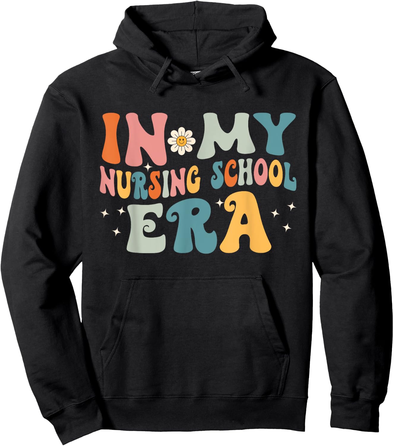 In My Nursing School Era Hoodie - Hoodie | Black