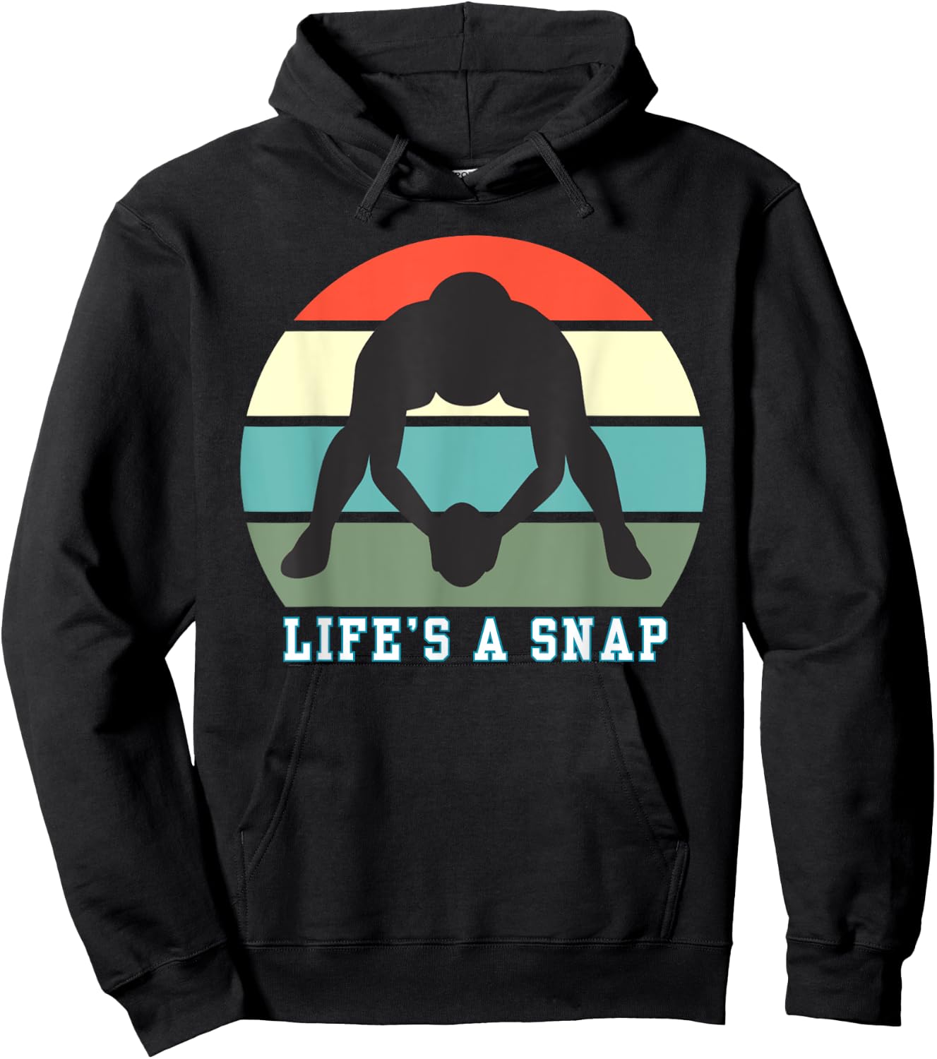 Long Snapper Shirt , Long Snappers, Long Snap Shirt Hoodie - Hoodie | Black