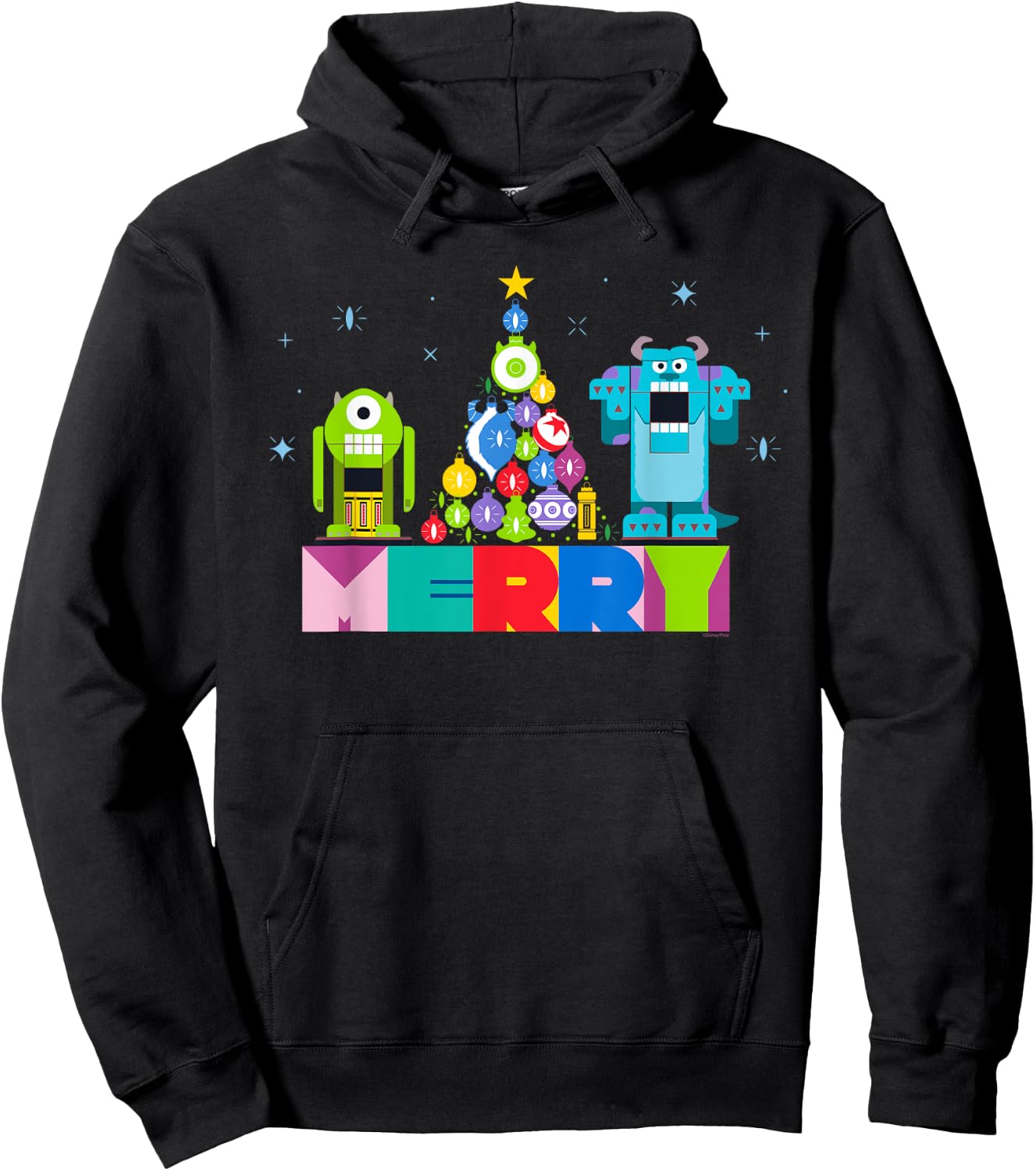 Disney and Pixar’s Monsters, Inc. Christmas Nutcrackers Hoodie - Hoodie | Black