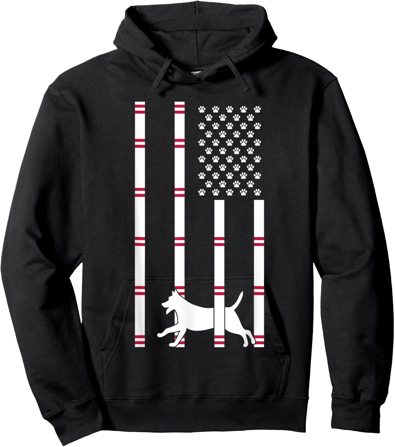 Canine Dog Agility Women Hoodie - Hoodie | Black