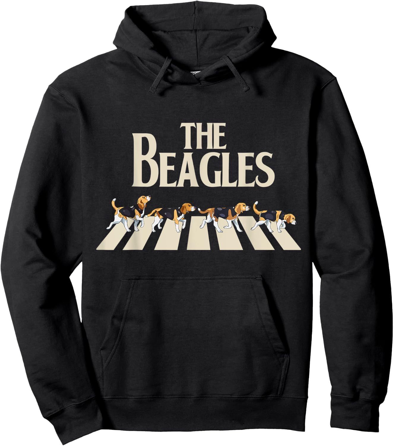 The Beagles Beagle Dog Owner Scent Hounds 60s 80s Music Fan Hoodie - Hoodie | Black