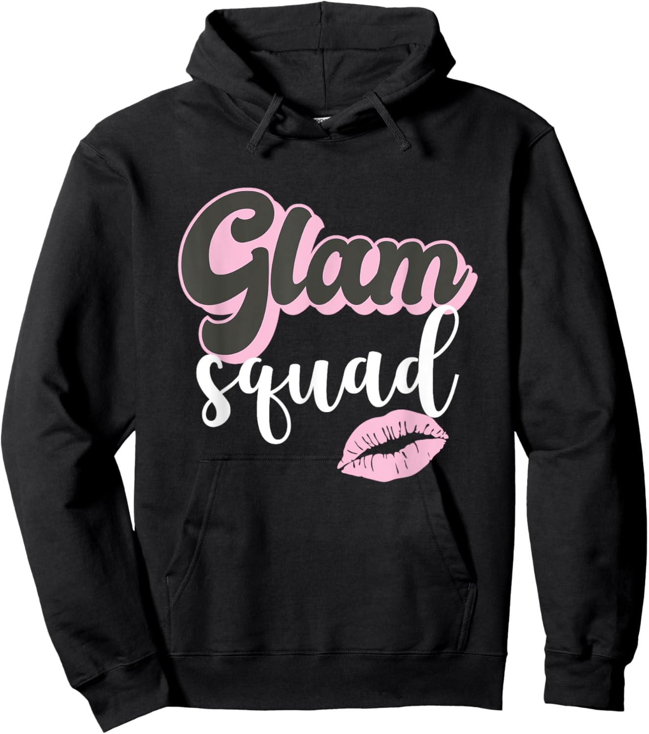 Glam Squad Beautician MUA Esthetician Hoodie - Hoodie | Black