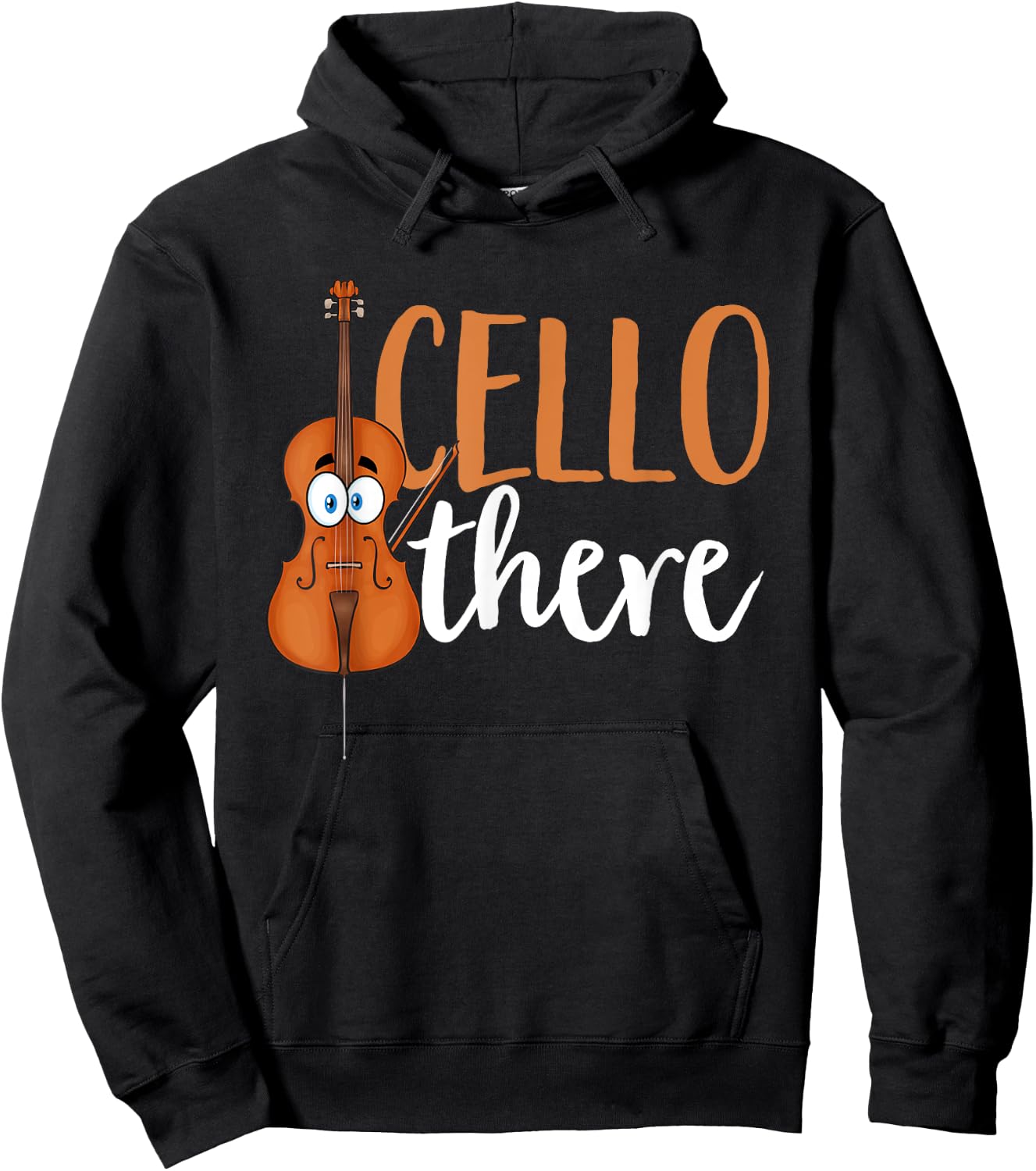 Cello Player Cellist Musician Cello There Hoodie - Hoodie | Black