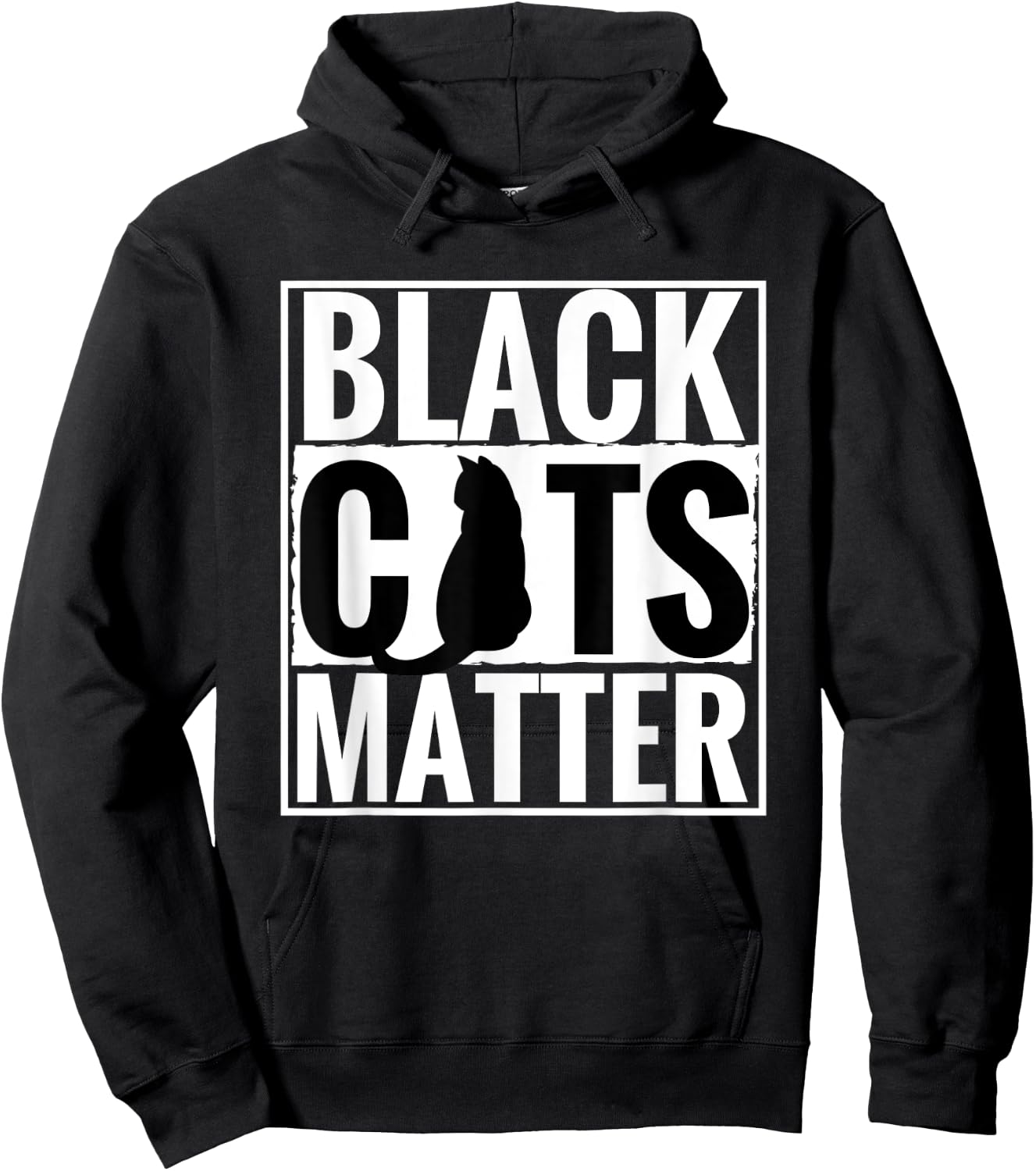 Black Cats Matter Funny Parody Black Lives Matter Shirt Hoodie - Hoodie | Black