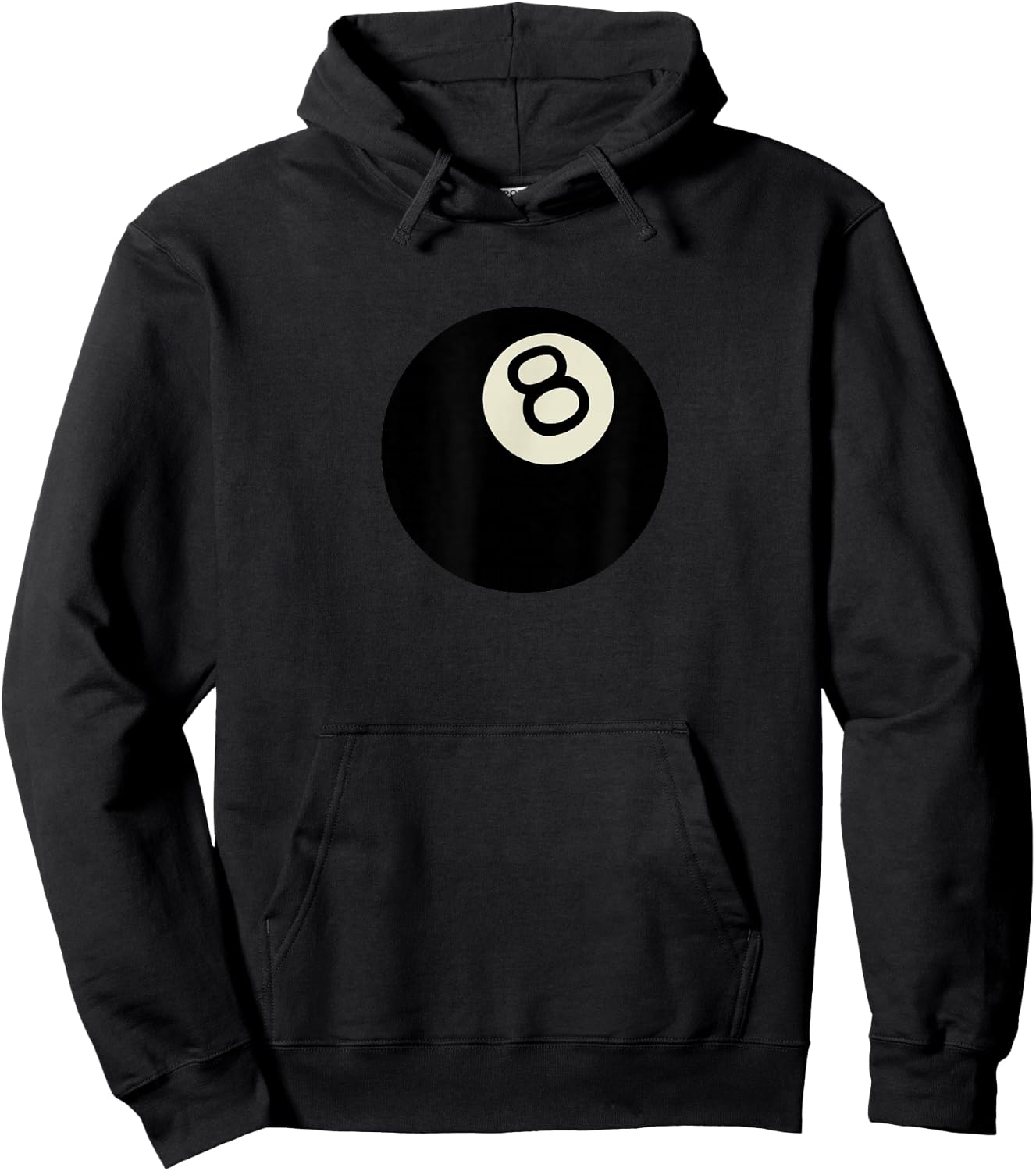 Vintage 8 Ball Hoodie - Hoodie | Black