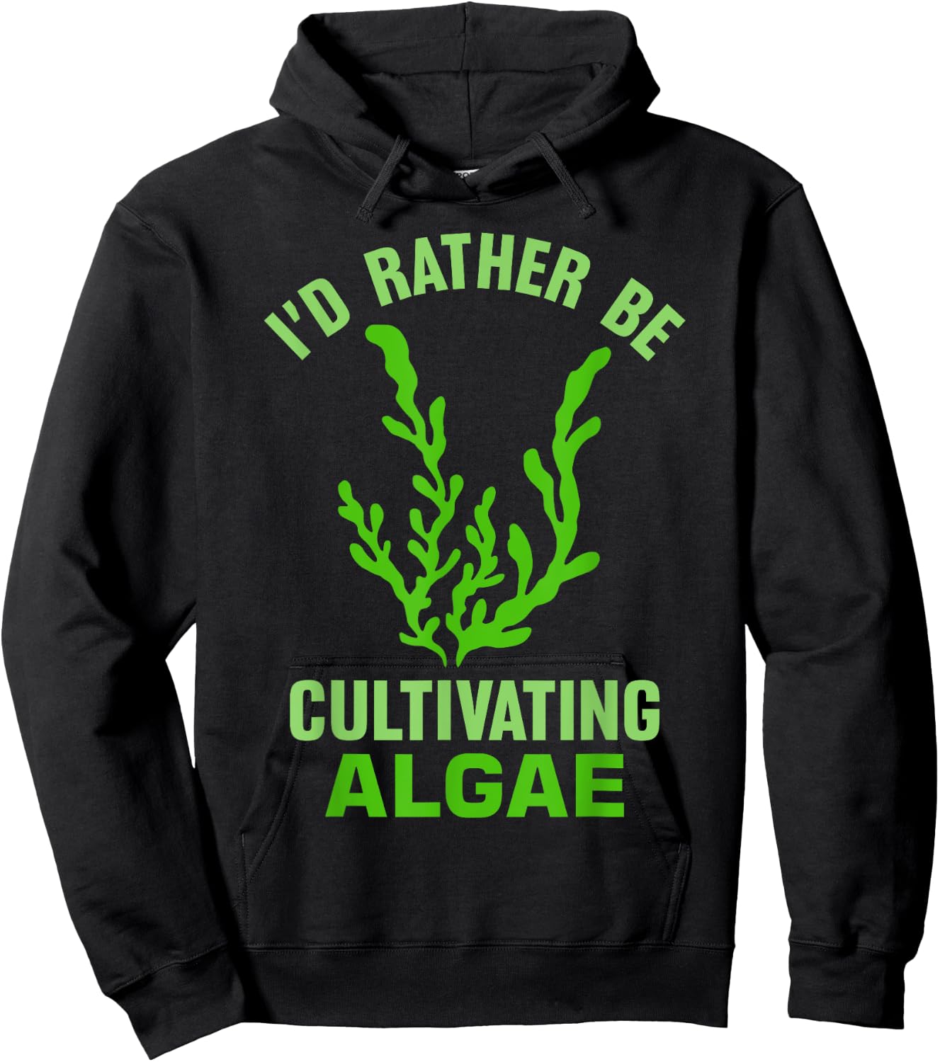 Seaweed Design for Algae Lovers Hoodie - Hoodie | Black