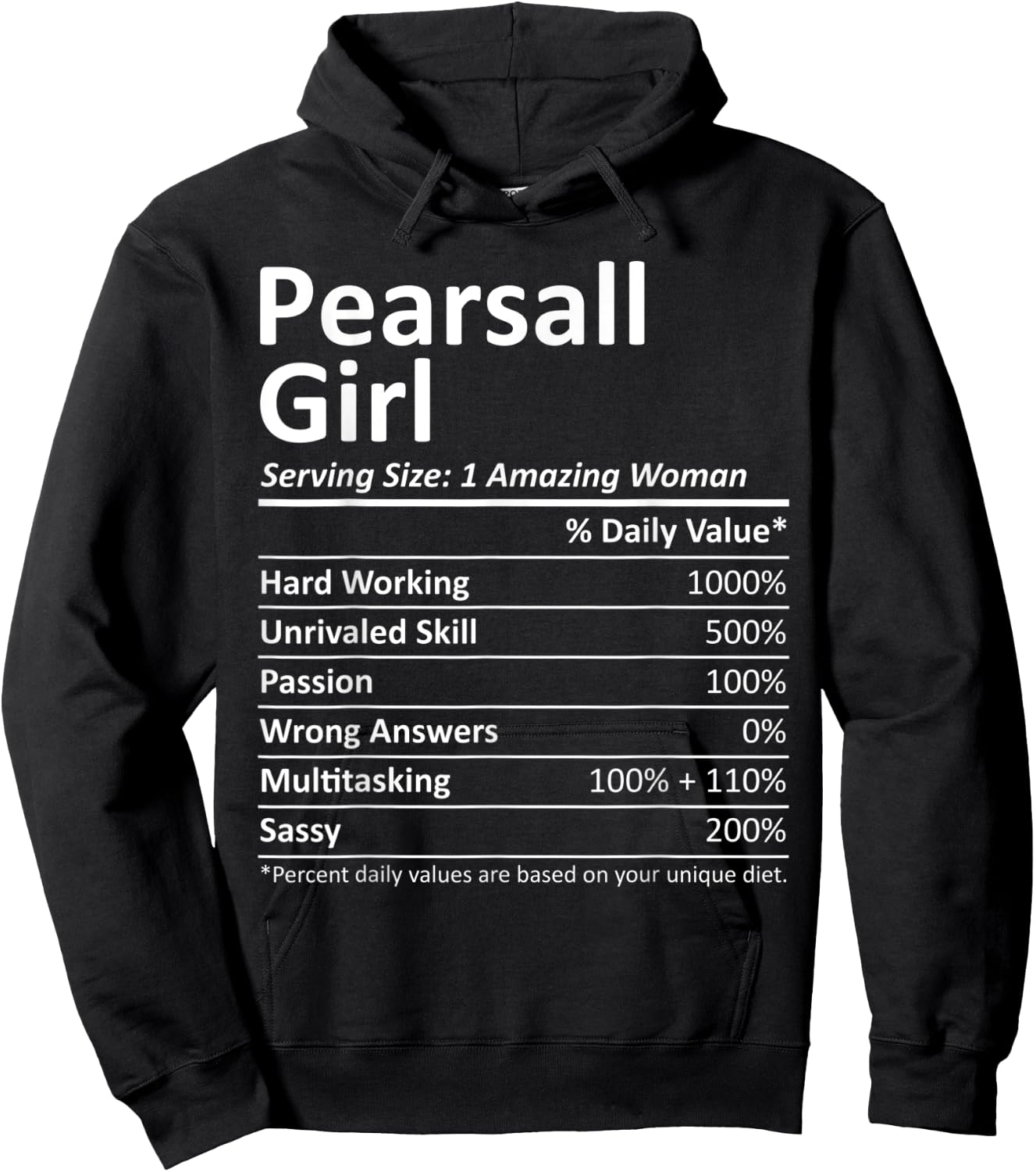 PEARSALL GIRL TX TEXAS Funny City Home Roots USA Gift Hoodie - Hoodie | Black