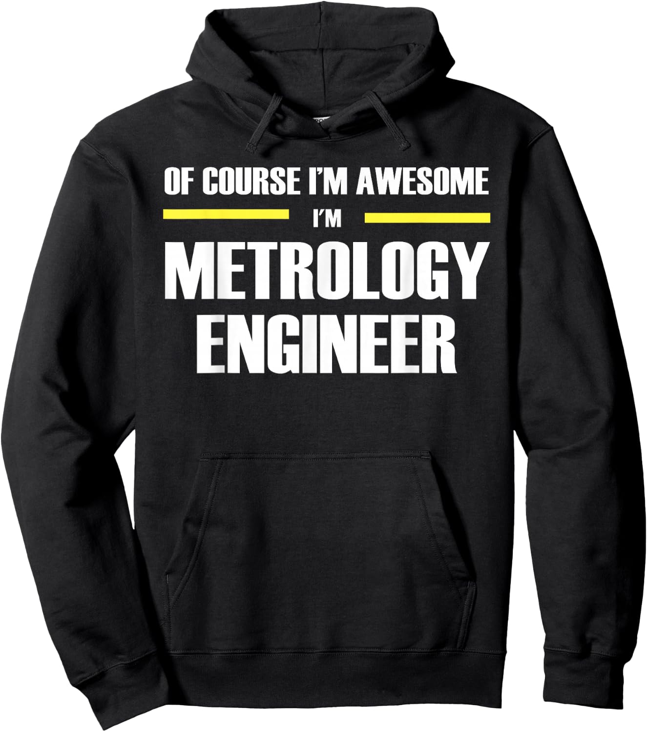 The Original Awesome Metrology Engineer Hoodie - Hoodie | Black