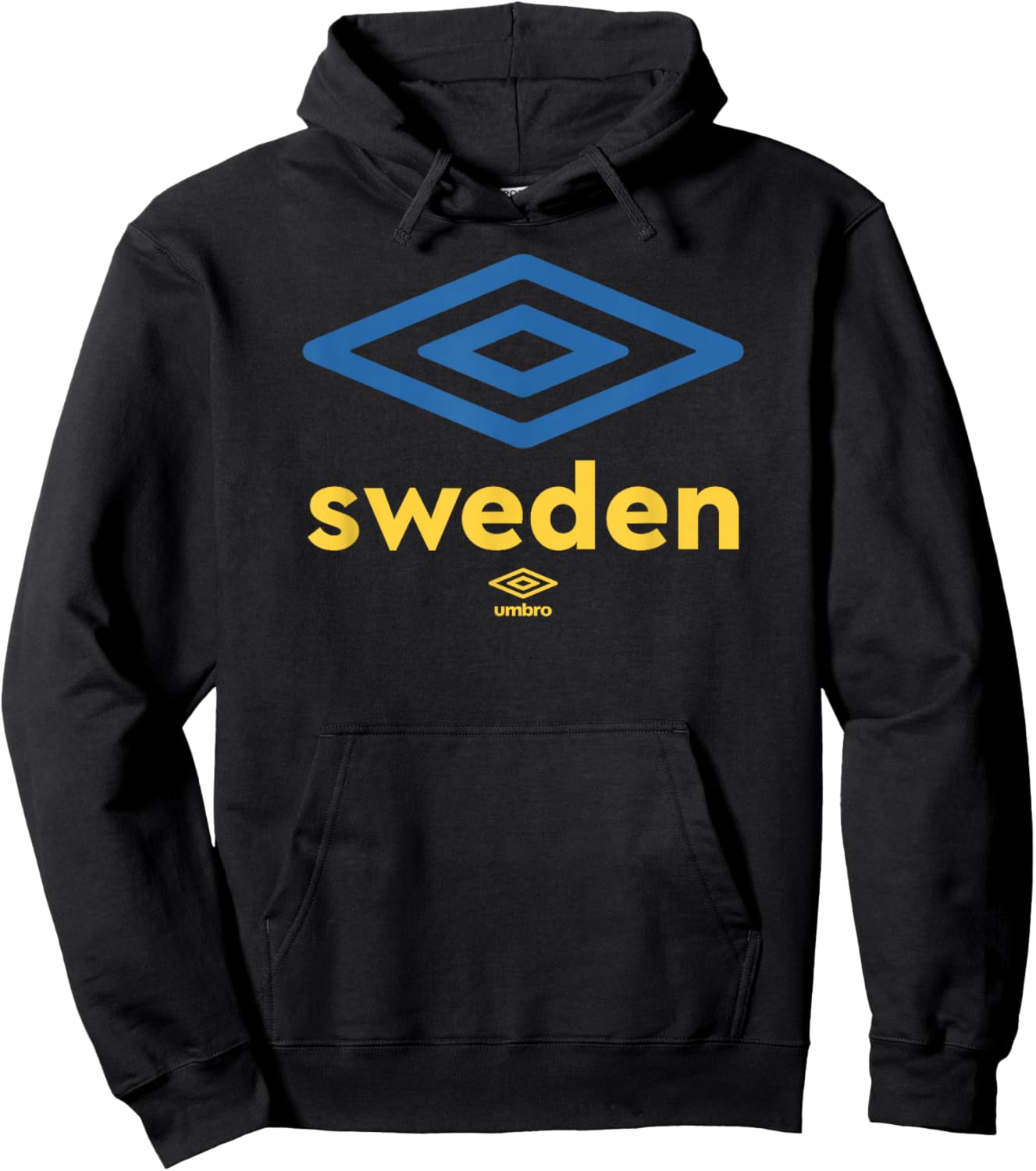 Umbro International Soccer Diamond Sweden Logo Hoodie - Hoodie | Black