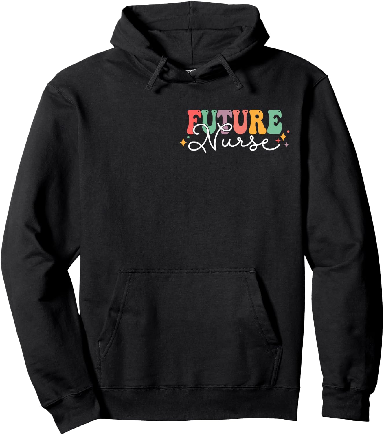 In My Nursing Student Era 2 Sided Future Nurse In Progress Hoodie - Hoodie | Black
