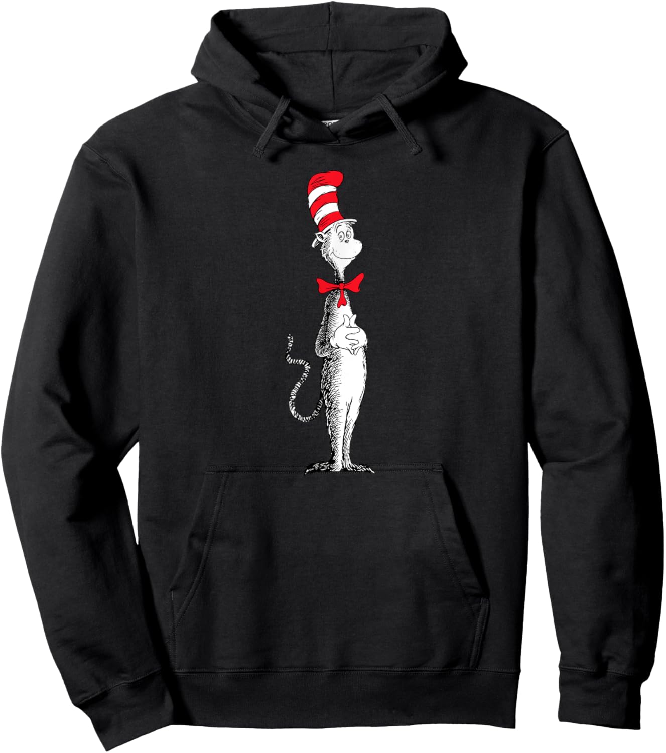 Dr. Seuss Standing Cat Hoodie - Hoodie | Black
