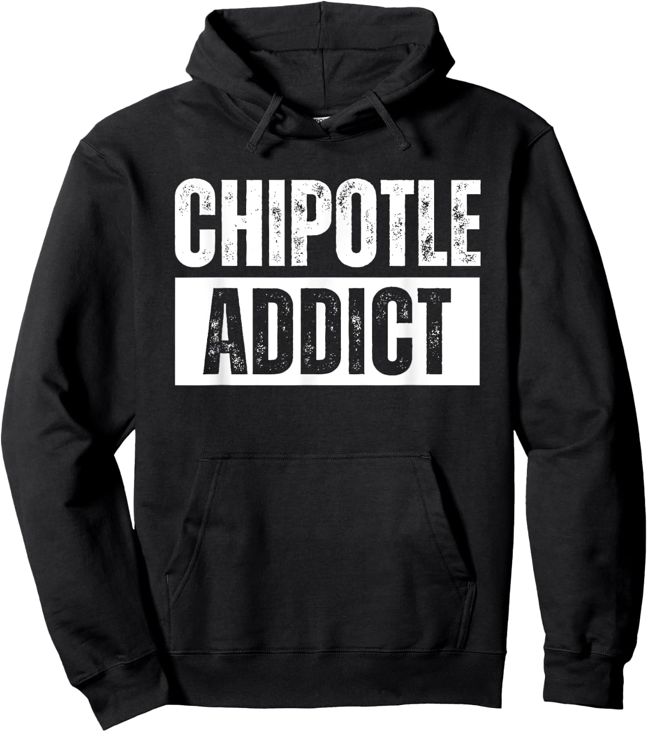 Chipotle Addict Funny Hoodie - Hoodie | Black