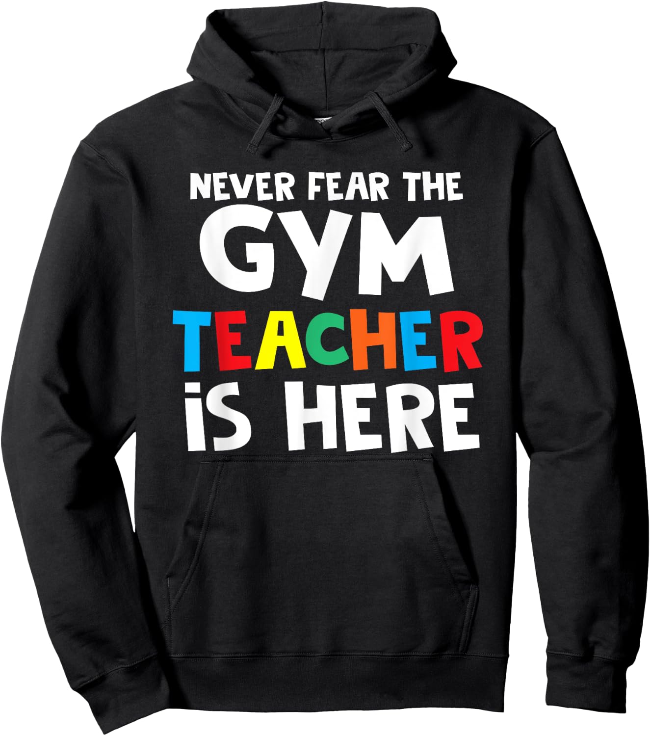 Gym Teacher Back To School Teacher Shirts Women Girls Kids Hoodie - Hoodie | Black
