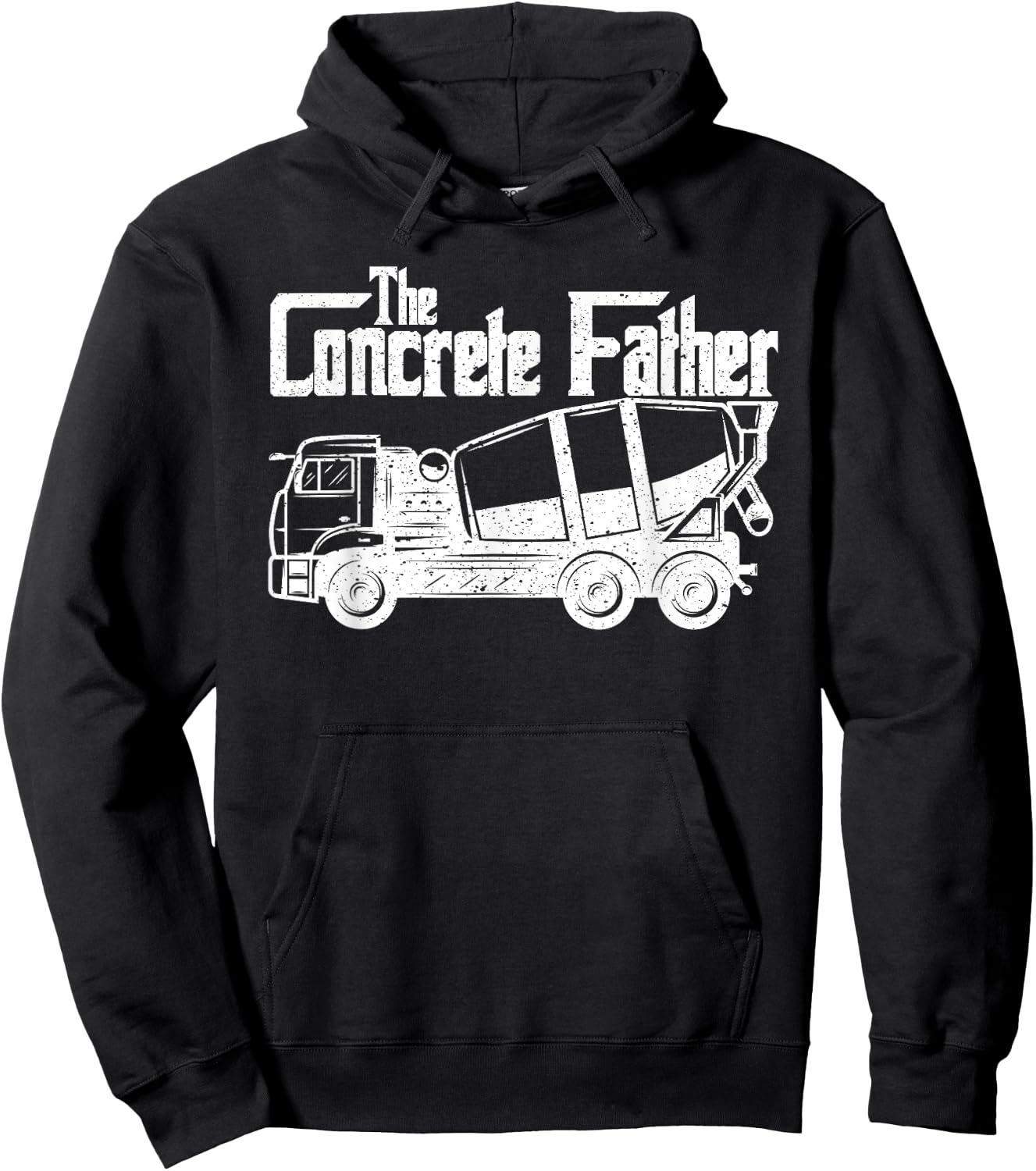 Concrete Finisher The Concrete Father Constructions Workers Hoodie - Hoodie | Black