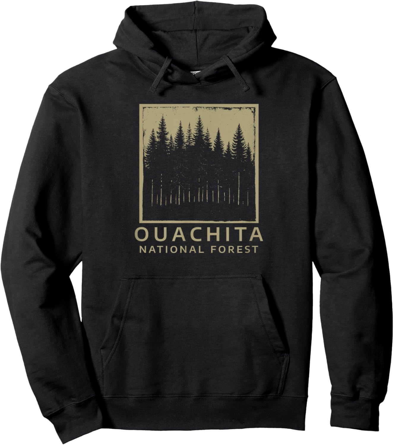 Ouachita National Forest Hoodie - Hoodie | Black