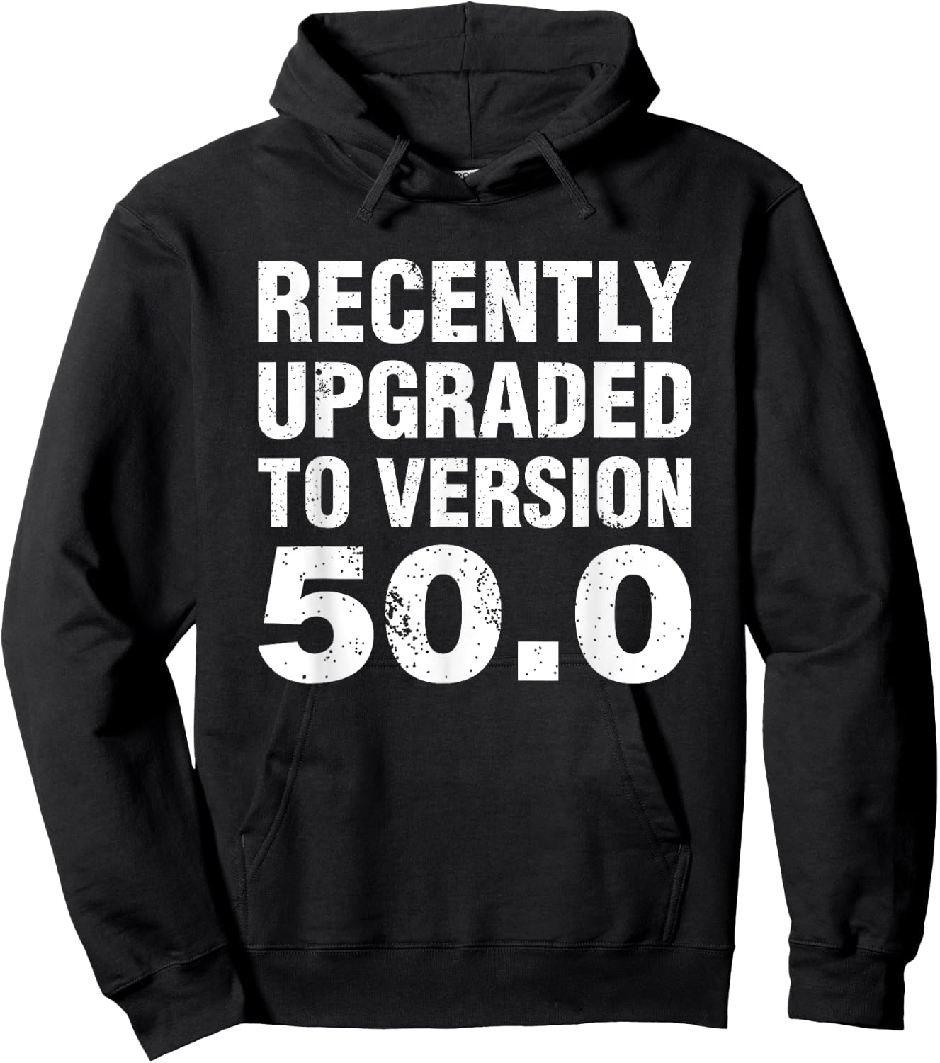Funny 50 Years Old Joke 50th Birthday Gag Gift 1975 Hoodie - Hoodie | Black
