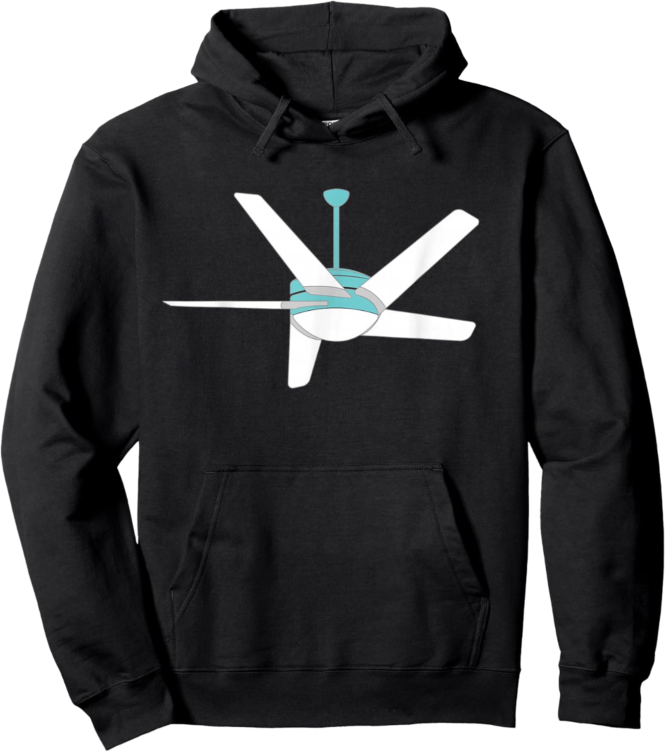 Ceiling Fan Hoodie - Hoodie | Black