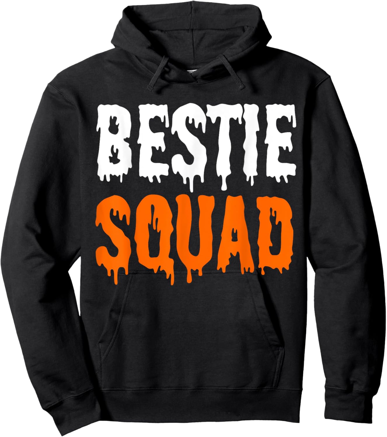 Funny Matching Family Halloween Pajama Bestie Squad BFF Kids Hoodie - Hoodie | Black
