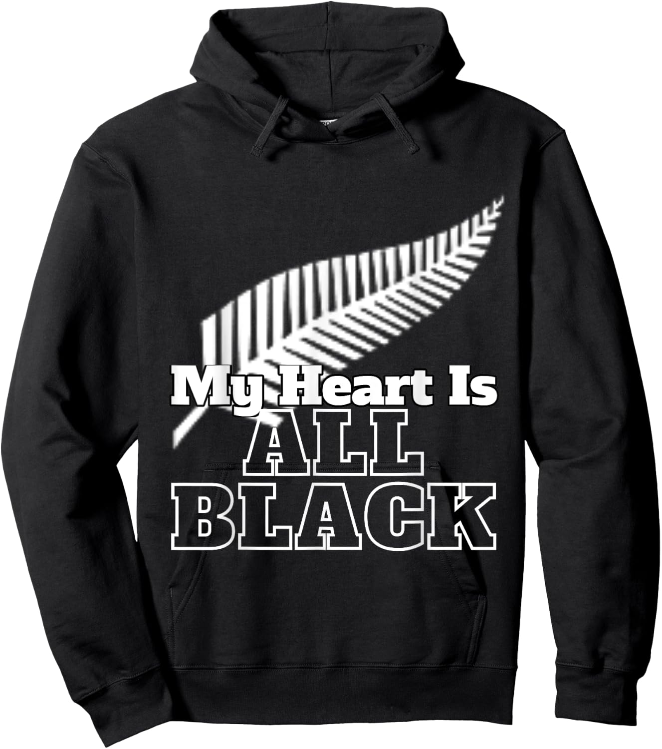My Heart Is All Black. Hoodie - Hoodie | Black