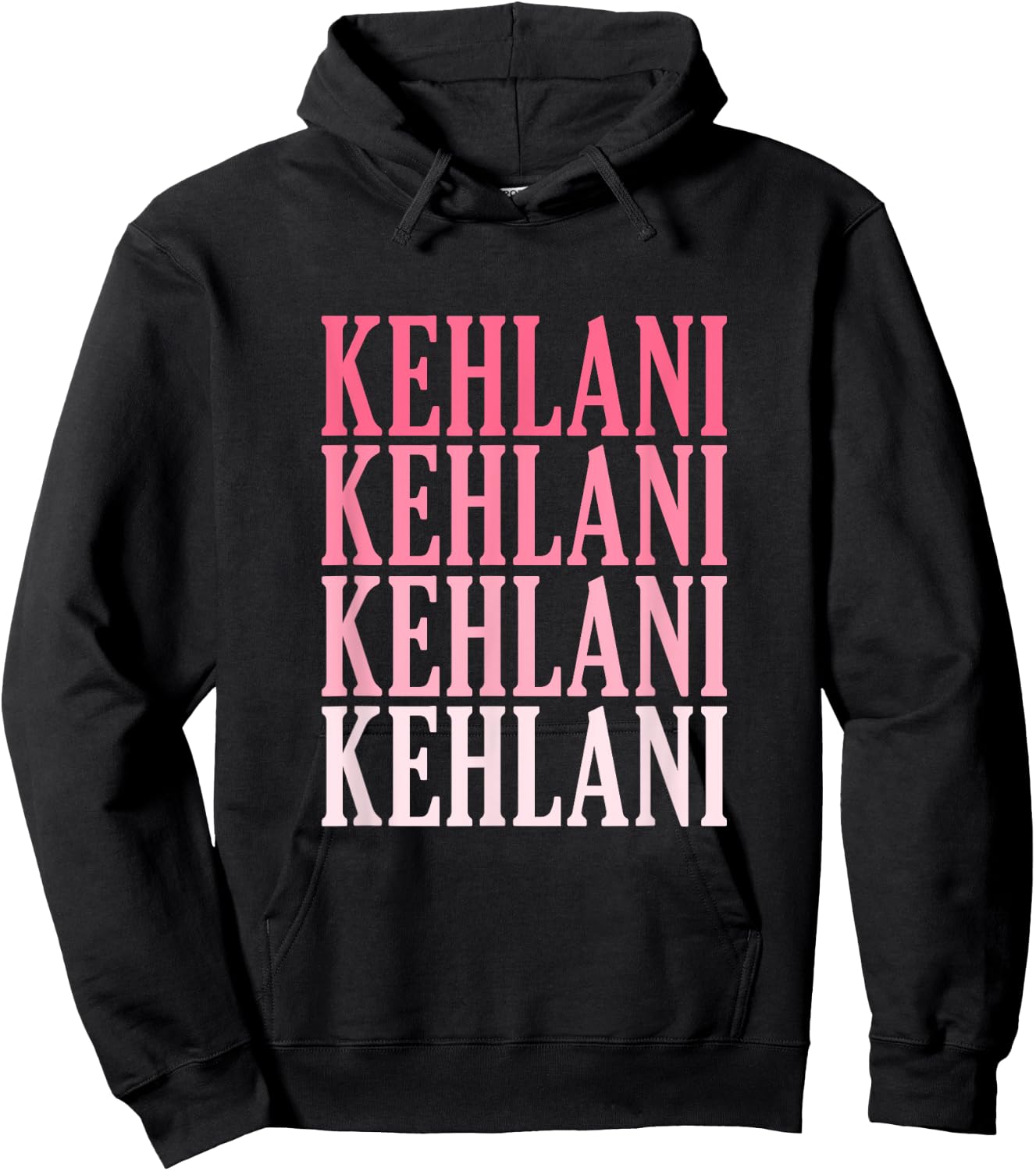 Retro Individual Name Name Kehlani Hoodie - Hoodie | Black