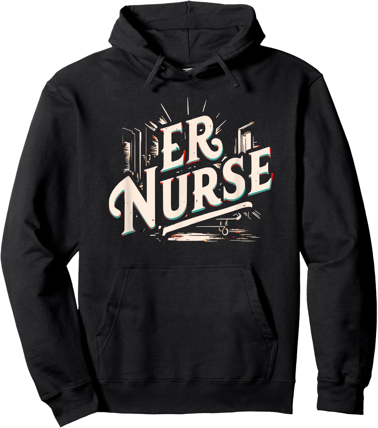 Emergency Department RN Registered Nurse Hoodie - Hoodie | Black