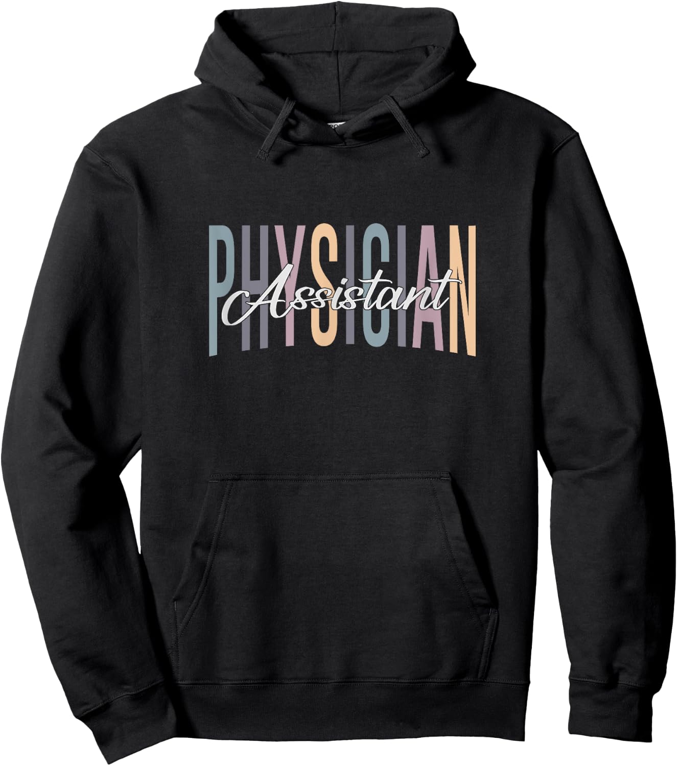 Vintage Physician Assistant PA Student PA Doctor Graduation Hoodie - Hoodie | Black