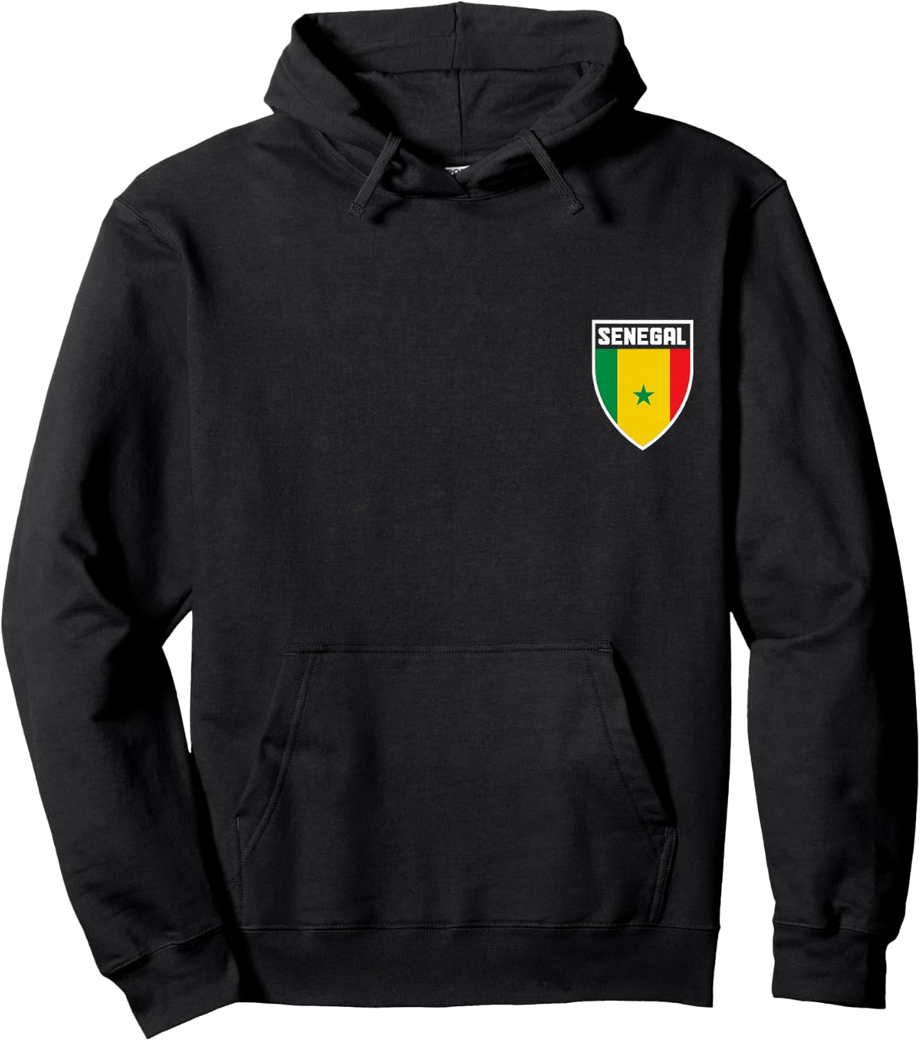 Senegal Pride Senegalese Flag African Roots Heritage Hoodie - Hoodie | Black