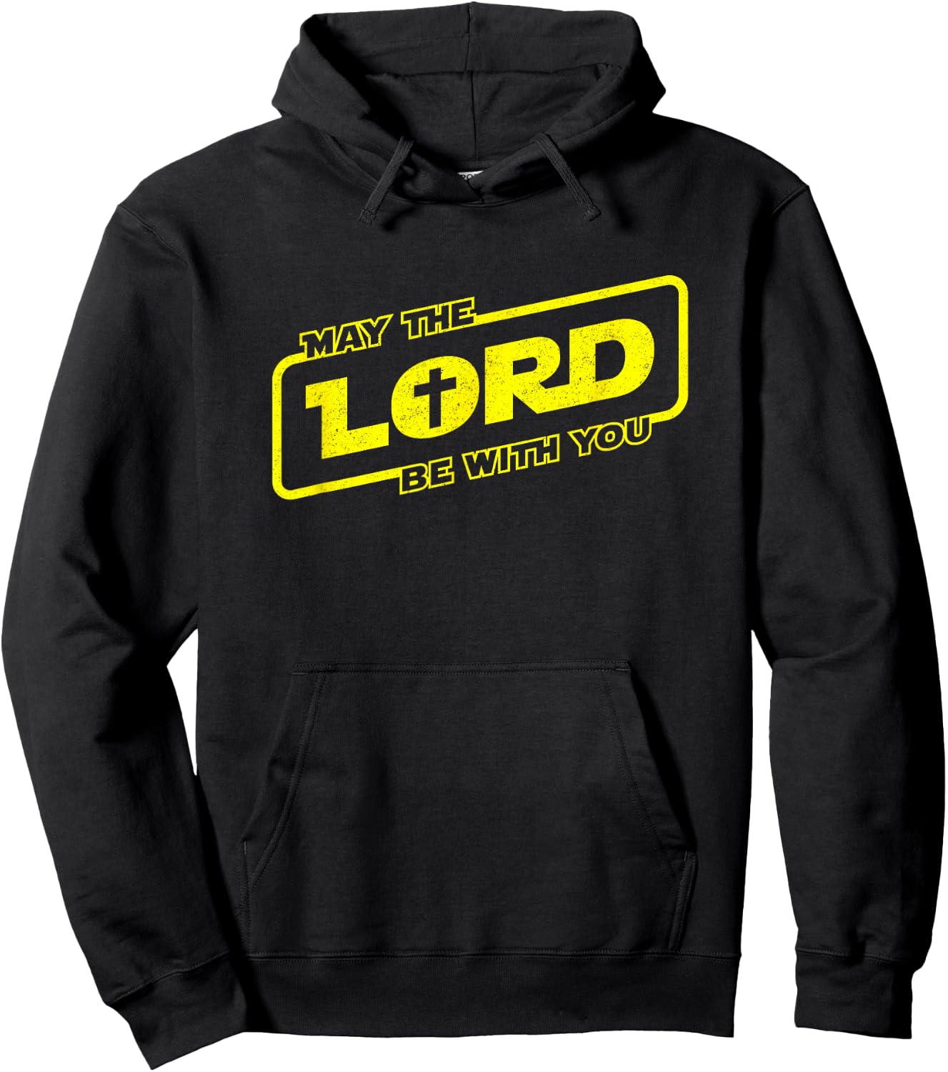 Funny Christian Shirt - Lord Be With You Christian Faith Hoodie - Hoodie | Black
